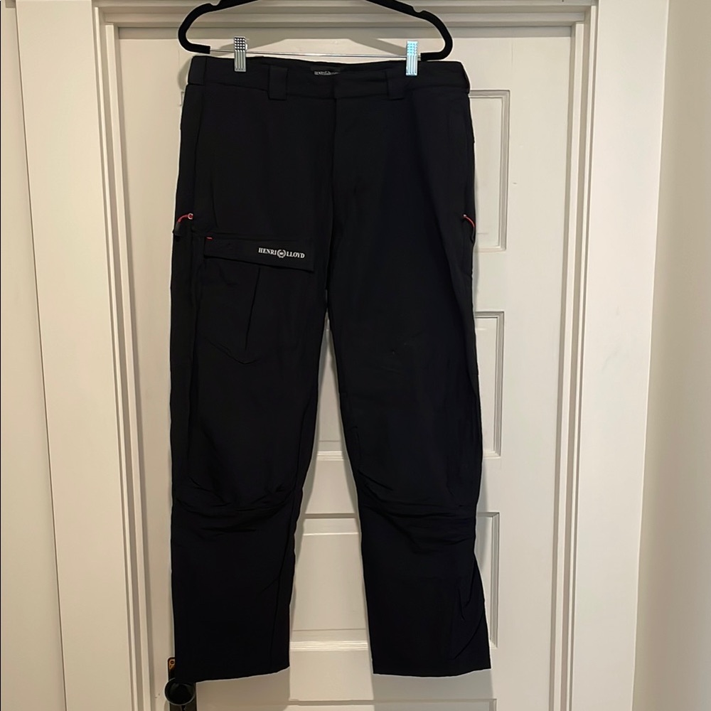 Henri Lloyd Black Cargo Pants